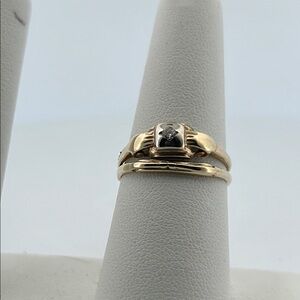 408092   14k Gold Rings with Diamonds and Gemstones